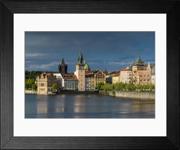 Framed Print : Vltava River and Smetana Museum, Prague, Bohemia, Czech Republic Framed Print : Vltava River and Smetana Museum, Prague, Bohemia, Czech Republic