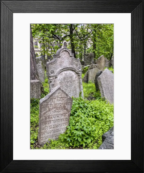 Framed Print : Gravestones in the Old Jewish Cemetery, Prague, Bohemia, Czech Republic Framed Print : Gravestones in the Old Jewish Cemetery, Prague, Bohemia, Czech Republic