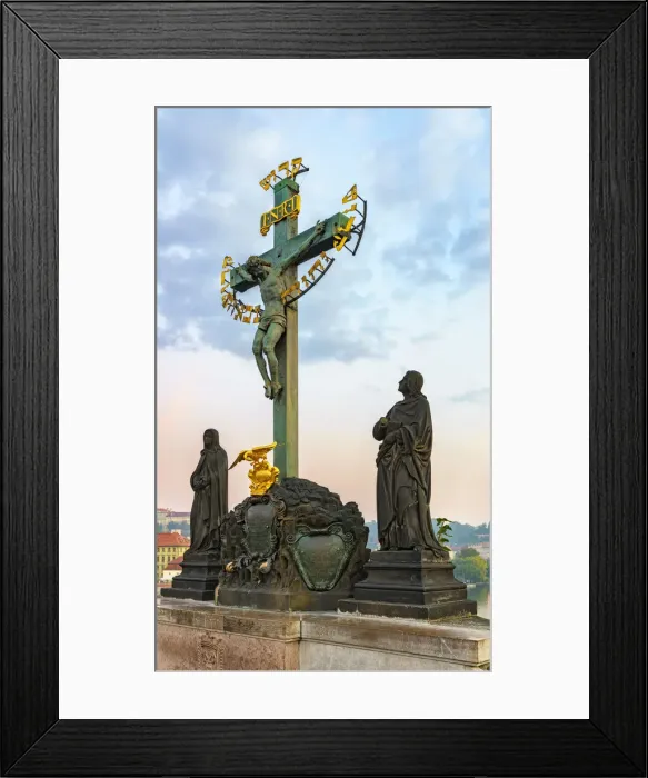 Framed Print : Europe, Czech Republic, Prague, Charles Bridge Framed Print : Europe, Czech Republic, Prague, Charles Bridge