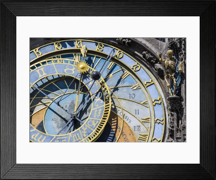 Framed Print : Prague astronomical clock, Prague, Bohemia, Czech Republic Framed Print : Prague astronomical clock, Prague, Bohemia, Czech Republic