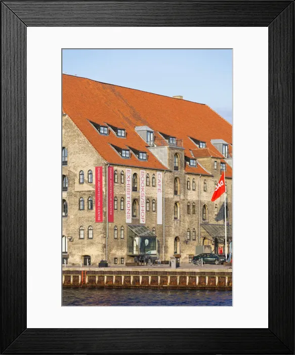 Framed Print : Denmark, Hillerod, Copenhagen, Christianshavn. The Danish Architecture Centre Framed Print : Denmark, Hillerod, Copenhagen, Christianshavn. The Danish Architecture Centre
