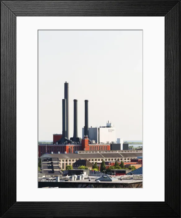 Framed Print : Denmark, Hillerod, Copenhagen. The Dong Energy Building Framed Print : Denmark, Hillerod, Copenhagen. The Dong Energy Building