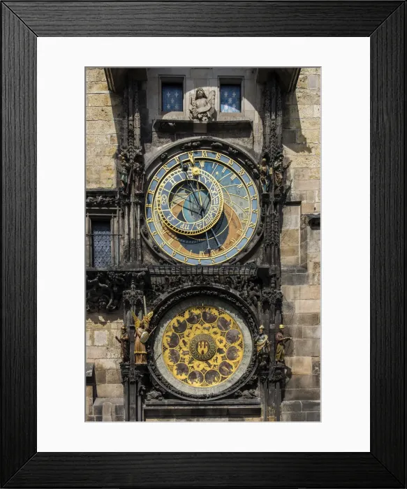 Framed Print : Prague astronomical clock, Prague, Bohemia, Czech Republic Framed Print : Prague astronomical clock, Prague, Bohemia, Czech Republic
