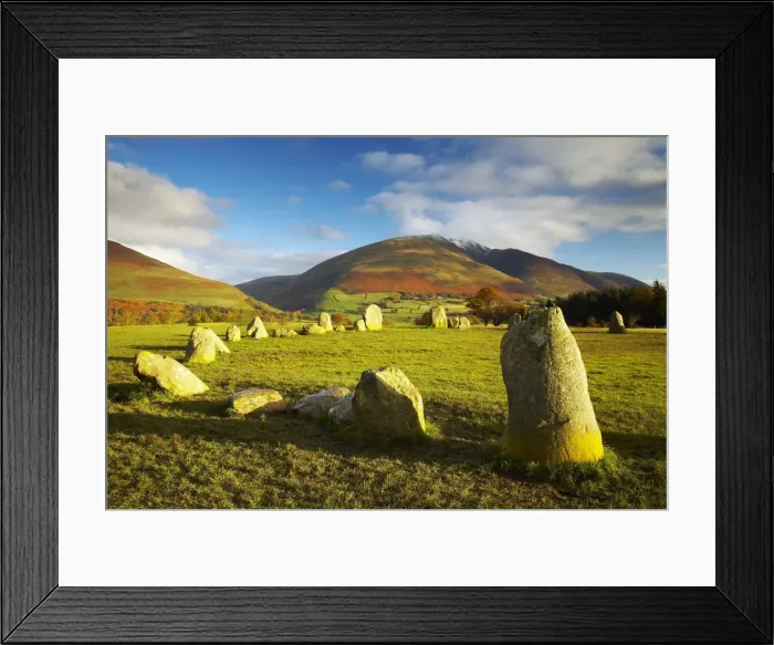 Framed Print : Castlerigg Stone Circle, Keswick, Lake District National Park, Cumbria, England Framed Print : Castlerigg Stone Circle, Keswick, Lake District National Park, Cumbria, England