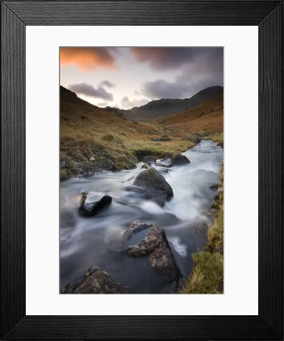 Framed Print : Bleamoss Beck, Lake District National Park, Cumbria, England. Autumn Framed Print : Bleamoss Beck, Lake District National Park, Cumbria, England. Autumn
