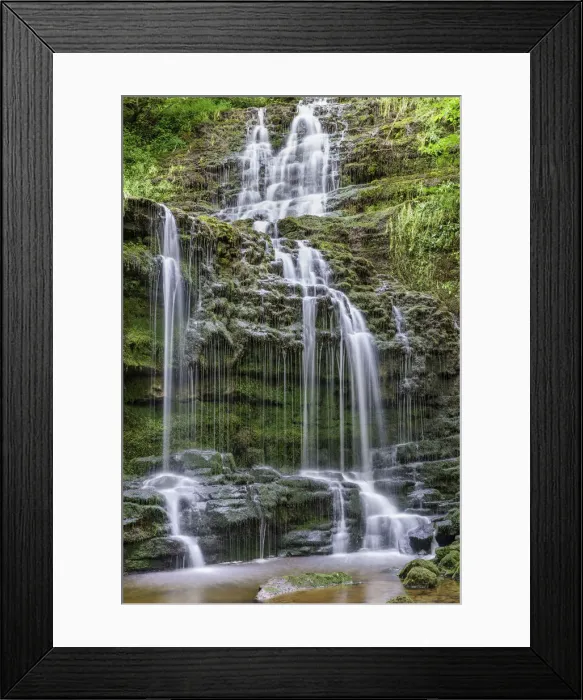 Framed Print : Europe, United Kingdom, England, North Yorkshire, Settle, Scaleber Force
