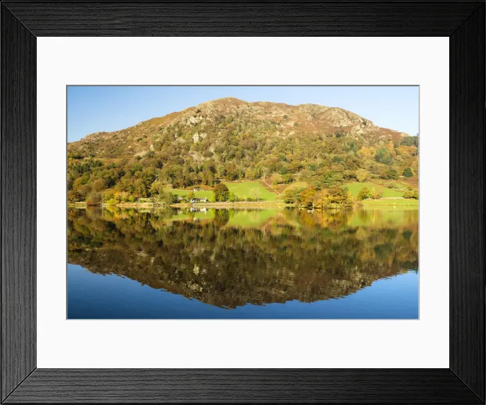 Framed Print : Rydal Water in autumn, Cumbria, UK Framed Print : Rydal Water in autumn, Cumbria, UK