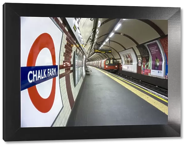 Europe, United Kingdom, England, London, Chalk Farm tube station