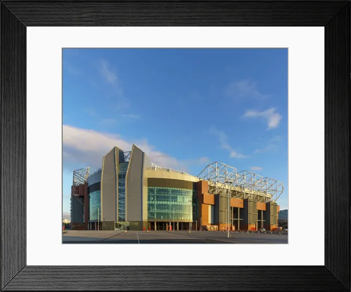Framed Print : Europe, United Kingdom, England, Lancashire, Manchester, Manchester United Football Club Framed Print : Europe, United Kingdom, England, Lancashire, Manchester, Manchester United Football Club