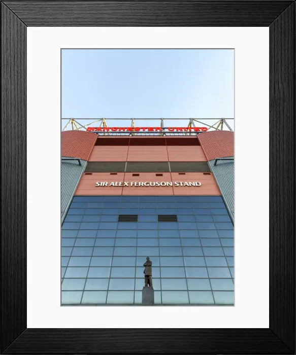 Framed Print : Europe, United Kingdom, England, Lancashire, Manchester, Manchester United Football Club Framed Print : Europe, United Kingdom, England, Lancashire, Manchester, Manchester United Football Club