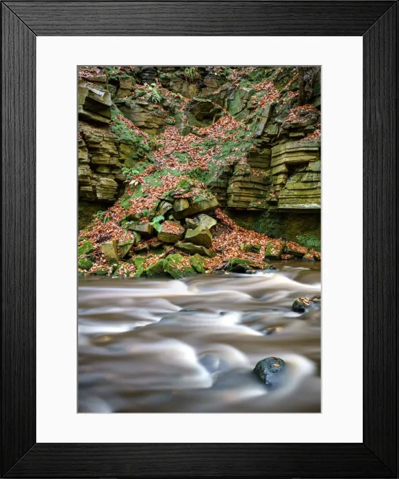 Framed Print : Europe, United Kingdom, England, West Yorkshire, Ripponden, River Framed Print : Europe, United Kingdom, England, West Yorkshire, Ripponden, River