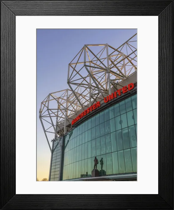 Framed Print : Europe, United Kingdom, England, Lancashire, Manchester, Manchester United Football Club Framed Print : Europe, United Kingdom, England, Lancashire, Manchester, Manchester United Football Club