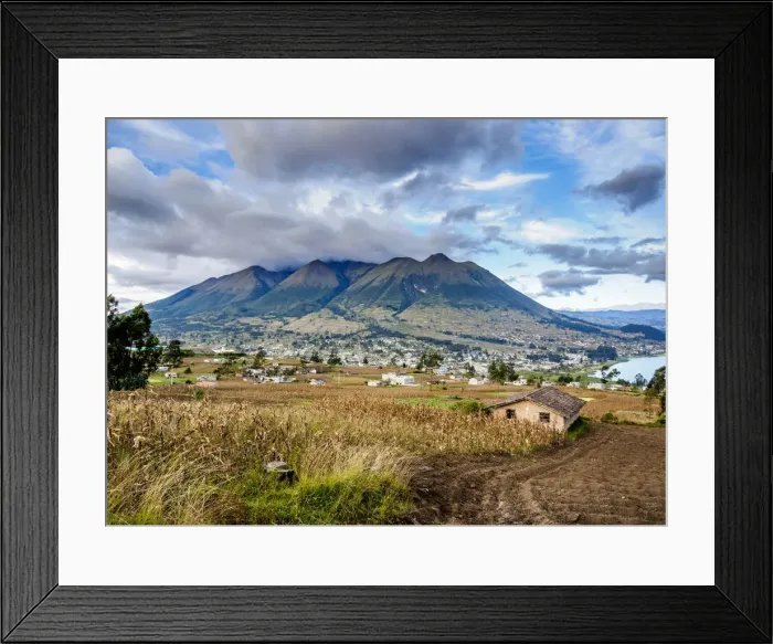 Framed Print : Imbabura Volcano, Otavalo, Imbabura Province, Ecuador Framed Print : Imbabura Volcano, Otavalo, Imbabura Province, Ecuador