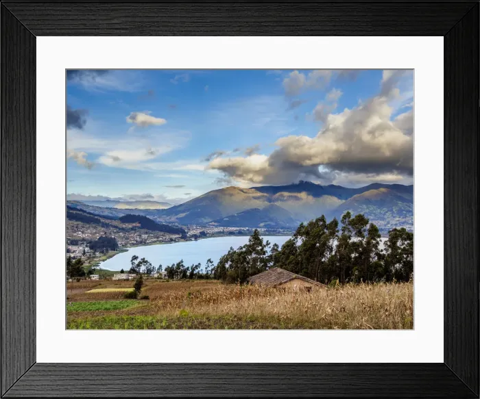 Framed Print : San Pablo Lake, Otavalo, Imbabura Province, Ecuador Framed Print : San Pablo Lake, Otavalo, Imbabura Province, Ecuador