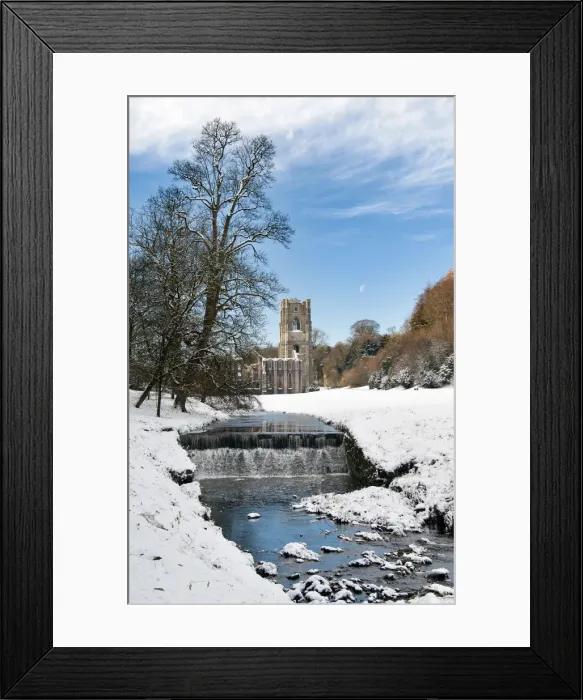 Framed Print : Fountains Abbey, Yorkshire UK Framed Print : Fountains Abbey, Yorkshire UK