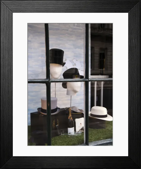 Framed Print : Hatters James Lock & Co, founded in 1676, St Jamess street, London, UK Framed Print : Hatters James Lock & Co, founded in 1676, St Jamess street, London, UK
