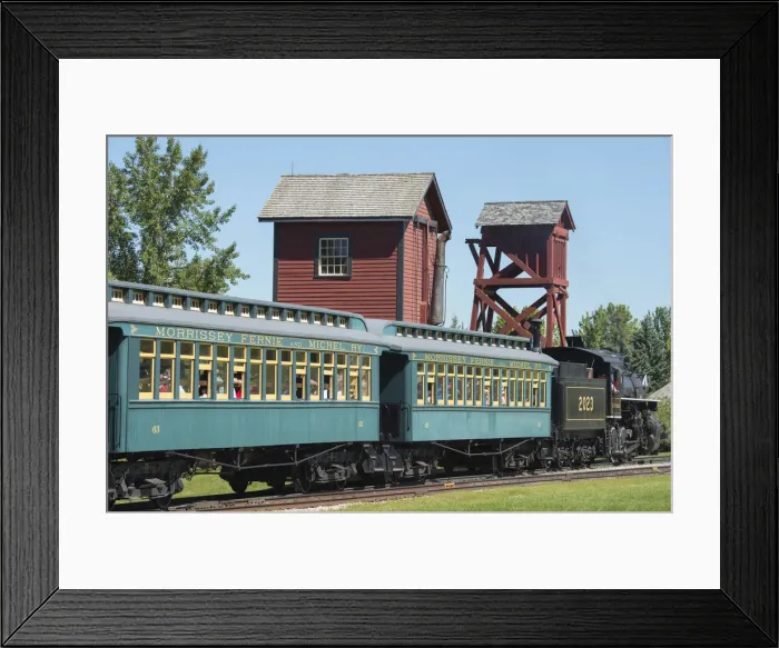 Framed Print : Canada, Alberta, Calgary, Heritage Park, Historical Village Framed Print : Canada, Alberta, Calgary, Heritage Park, Historical Village
