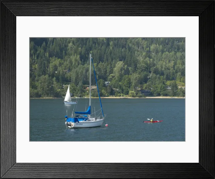Framed Print : Canada, British Columbia, Nelson, Kootenay Lake Framed Print : Canada, British Columbia, Nelson, Kootenay Lake