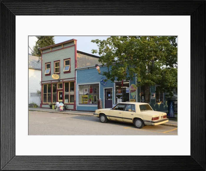 Framed Print : Canada, British Columbia, New Denver Framed Print : Canada, British Columbia, New Denver