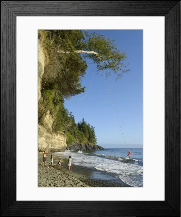 Framed Print : Canada, British Columbia, Vancouver Island, Juan DeFuca Provincal Park, Mystic Beach Framed Print : Canada, British Columbia, Vancouver Island, Juan DeFuca Provincal Park, Mystic Beach
