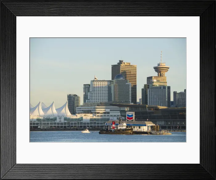 Framed Print : Canada, British Columbia, Vancouver, Canada place in downtown Framed Print : Canada, British Columbia, Vancouver, Canada place in downtown