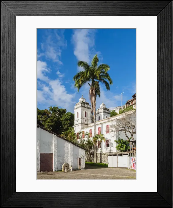 Framed Print : Church in Solar do Unhao, Museum of Modern Art, Salvador, State of Bahia, Brazil Framed Print : Church in Solar do Unhao, Museum of Modern Art, Salvador, State of Bahia, Brazil