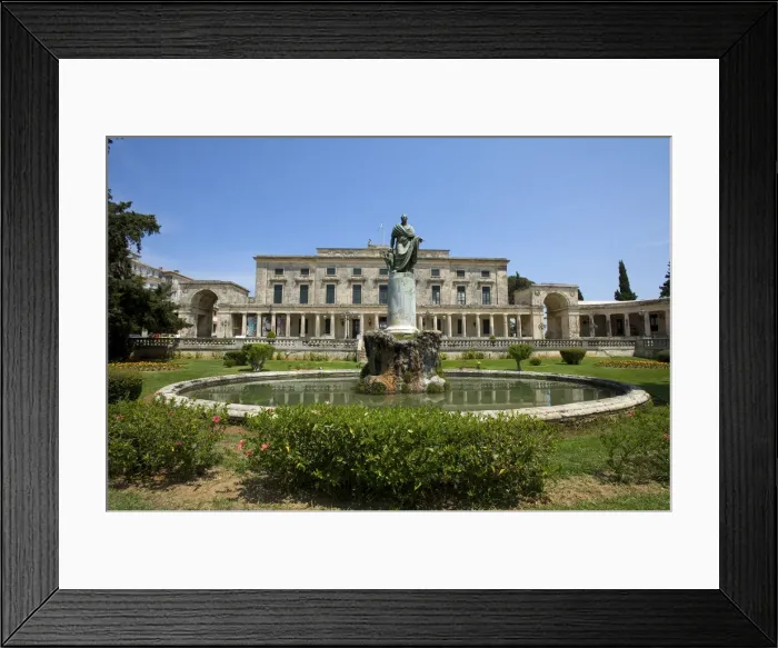 Framed Print : Museum for Asian Art, Kerkira, Corfu-Town, Corfu, Ionian Islands, Greece