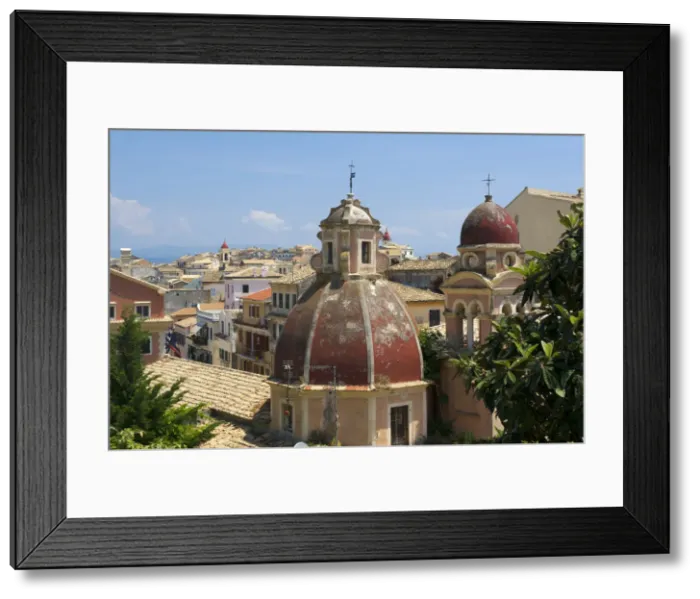 Framed Print : Church, Corfu-Town, Corfu, Ionian Islands, Greece Framed Print : Church, Corfu-Town, Corfu, Ionian Islands, Greece