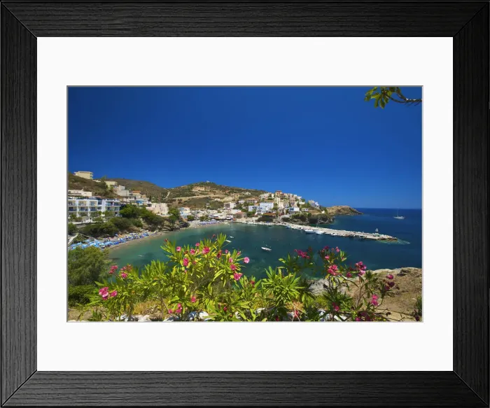 Framed Print : Bali, North Coast, Crete, Greece Framed Print : Bali, North Coast, Crete, Greece