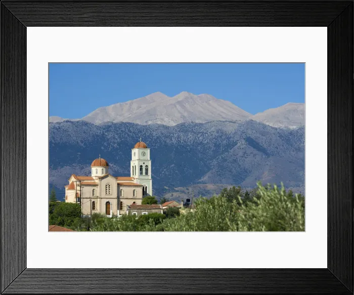 Framed Print : Kalamitsi Amigdalou Church near Chania, Crete, Greece Framed Print : Kalamitsi Amigdalou Church near Chania, Crete, Greece