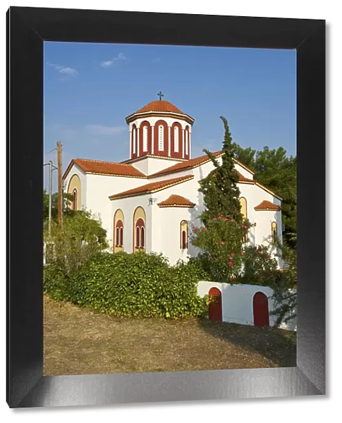 Church in Vatopedio, Halkidiki, Greece
