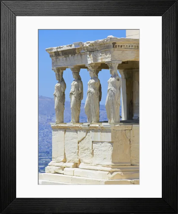 Framed Print : Porch of the Caryatids, Acropolis, Athens, Greece Framed Print : Porch of the Caryatids, Acropolis, Athens, Greece