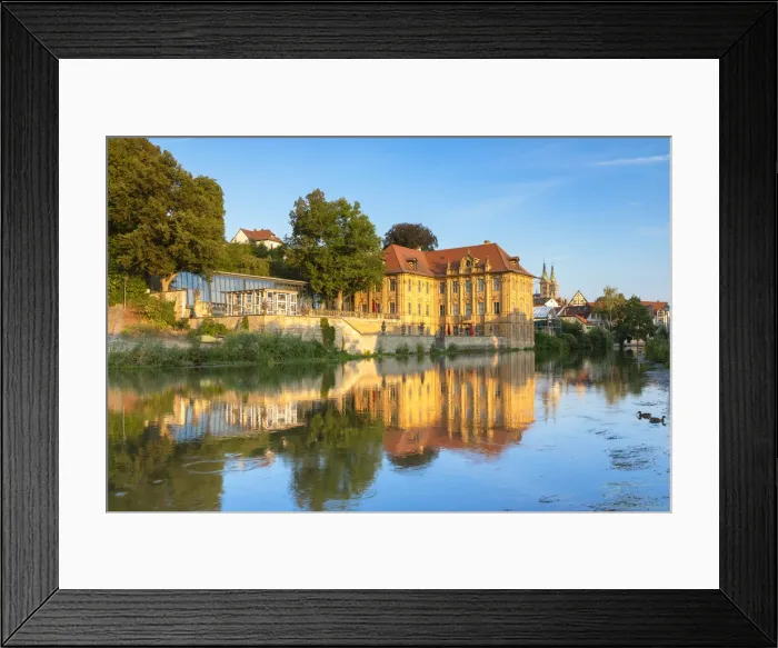 Framed Print : Wasserschloss Concordia (Concordia Villa), Bamberg (UNESCO World Heritage Site), Bavaria Framed Print : Wasserschloss Concordia (Concordia Villa), Bamberg (UNESCO World Heritage Site), Bavaria