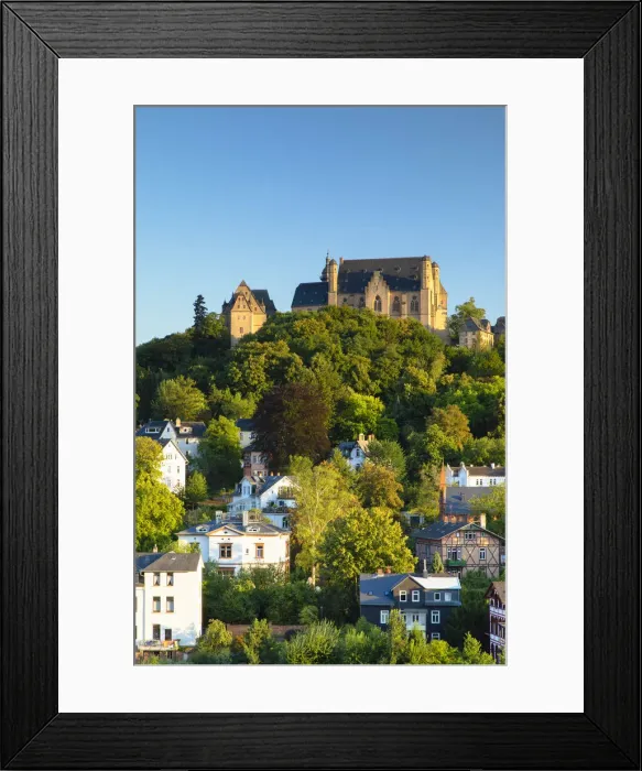 Framed Print : Landgrafenschloss, Marburg, Hesse, Germany Framed Print : Landgrafenschloss, Marburg, Hesse, Germany