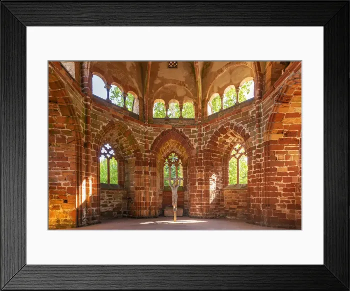 Framed Print : 10th century Old tower, oldest religous building at the Saarland, Mettlach, Saarland Framed Print : 10th century Old tower, oldest religous building at the Saarland, Mettlach, Saarland
