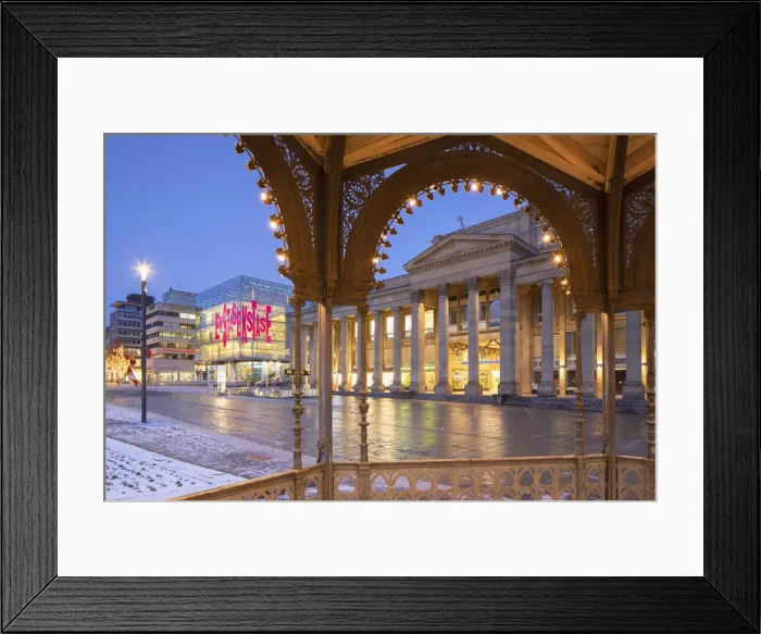 Framed Print : Kunstmuseum Stuttgart in Schlossplatz at dawn, Stuttgart, Baden-Württemberg Framed Print : Kunstmuseum Stuttgart in Schlossplatz at dawn, Stuttgart, Baden-Württemberg