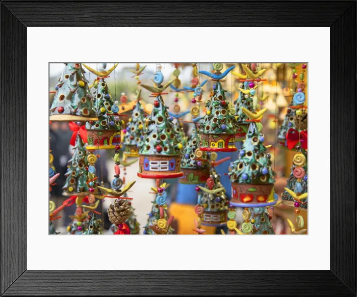 Framed Print : Decorations for sale at Christmas Market, Baden-Baden, Baden-WAorttemberg, Germany Framed Print : Decorations for sale at Christmas Market, Baden-Baden, Baden-WAorttemberg, Germany