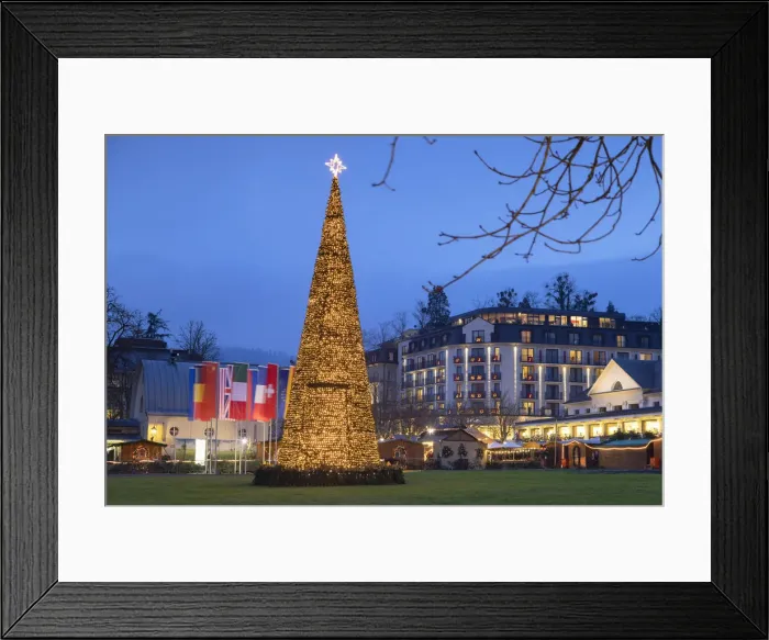 Framed Print : Christmas Market at dusk, Baden-Baden, Baden-WAorttemberg, Germany Framed Print : Christmas Market at dusk, Baden-Baden, Baden-WAorttemberg, Germany