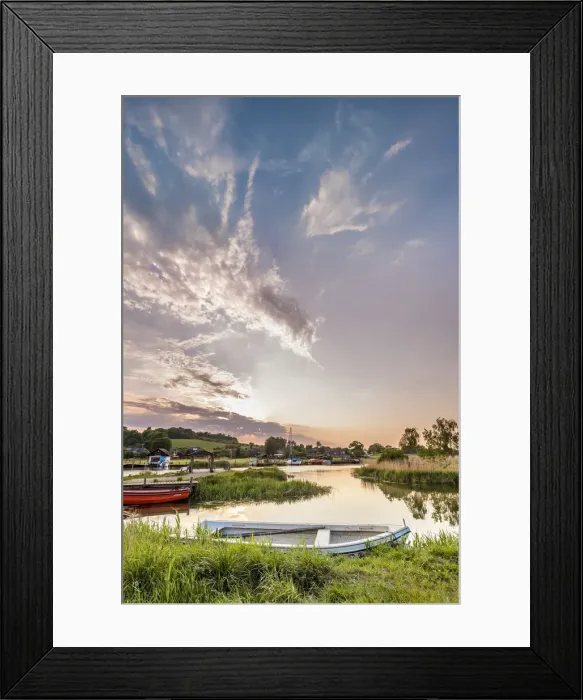 Framed Print : Sundown at lake Sellin, RAogen Island, Mecklenburg-Western Pomerania, Germany Framed Print : Sundown at lake Sellin, RAogen Island, Mecklenburg-Western Pomerania, Germany