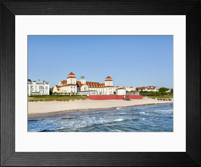 Framed Print : Kurhaus, Binz, RAogen Island, Mecklenburg-Western Pomerania, Germany Framed Print : Kurhaus, Binz, RAogen Island, Mecklenburg-Western Pomerania, Germany
