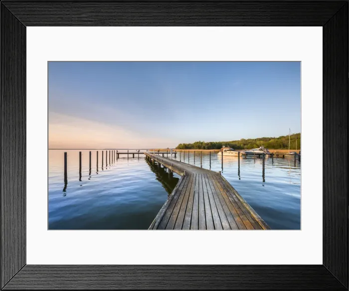 Framed Print : Sundown at marina, Jasmunder Bodden, Ralswiek, RAogen Island, Mecklenburg-Western Framed Print : Sundown at marina, Jasmunder Bodden, Ralswiek, RAogen Island, Mecklenburg-Western