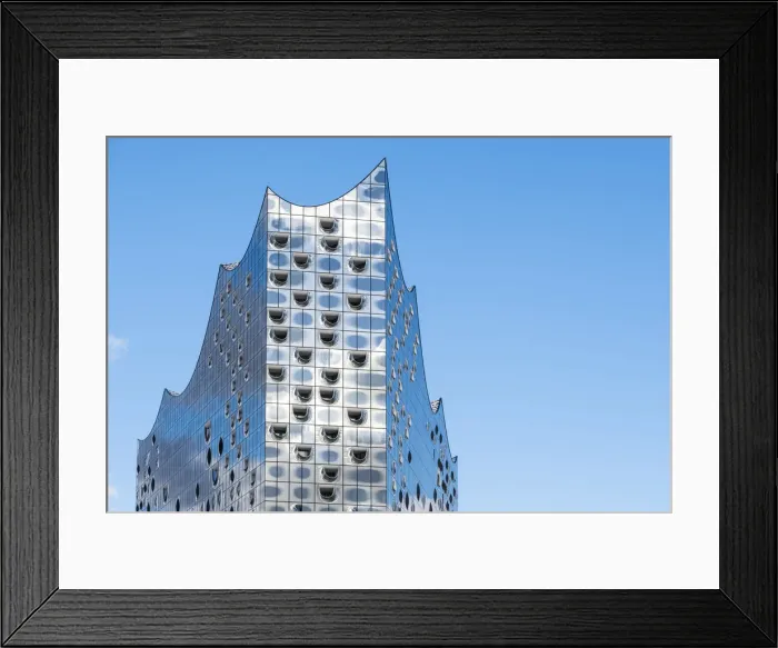 Framed Print : Germany, Hamburg, HafenCity. Glass facade of Elbphilharmonie (Elbe Philharmonic Hall) Framed Print : Germany, Hamburg, HafenCity. Glass facade of Elbphilharmonie (Elbe Philharmonic Hall)