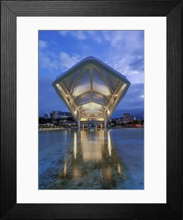 Framed Print : Brazil, Rio de Janeiro, Porto Maravilha, Museum of Tomorrow (Museu do Amanha) by Santiago Framed Print : Brazil, Rio de Janeiro, Porto Maravilha, Museum of Tomorrow (Museu do Amanha) by Santiago