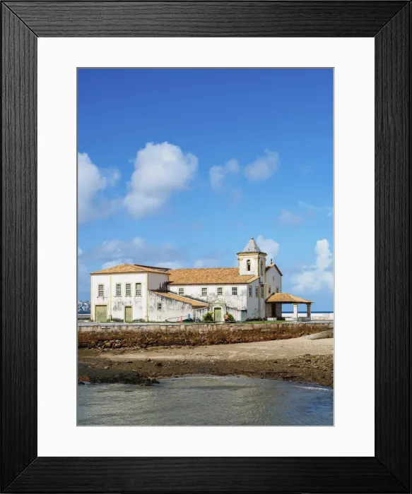 Framed Print : Nossa Senhora de Monte Serrat Church and Monastery, Salvador, State of Bahia, Brazil Framed Print : Nossa Senhora de Monte Serrat Church and Monastery, Salvador, State of Bahia, Brazil
