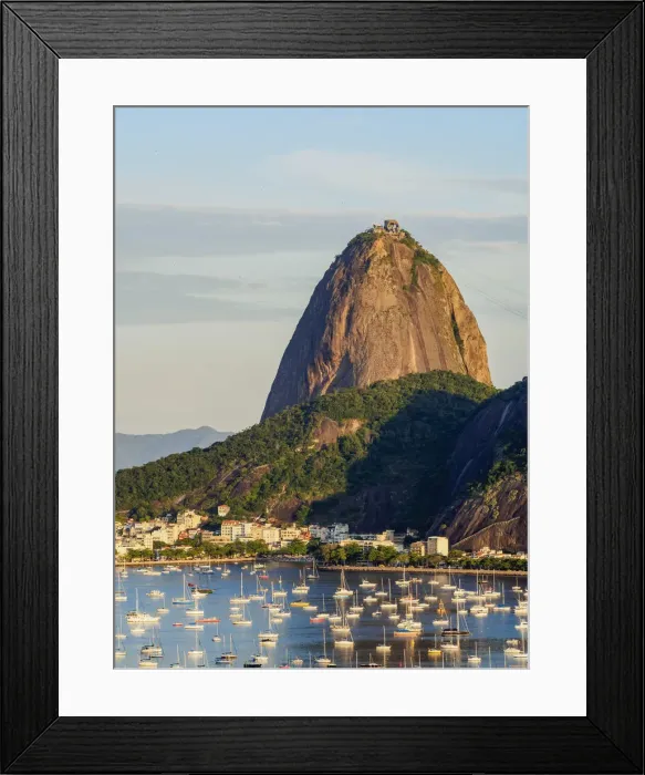 Framed Print : Sugarloaf Mountain, Rio de Janeiro, Brazil