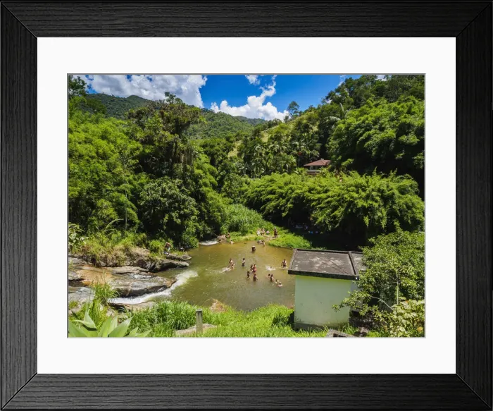 Framed Print : Poco Belo near Lumiar, Nova Friburgo Municipality, State of Rio de Janeiro, Brazil Framed Print : Poco Belo near Lumiar, Nova Friburgo Municipality, State of Rio de Janeiro, Brazil
