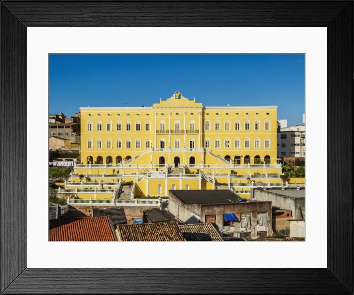 Framed Print : Lar Franciscano, Franciscan Home, Old Town, Salvador, State of Bahia, Brazil Framed Print : Lar Franciscano, Franciscan Home, Old Town, Salvador, State of Bahia, Brazil