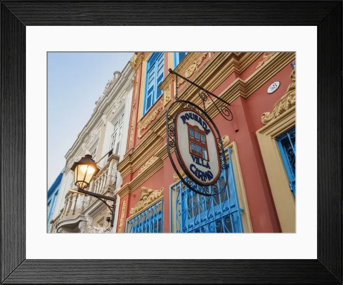 Framed Print : Colourful streets of Carmo, Historic Centre, Salvador, State of Bahia, Brazil Framed Print : Colourful streets of Carmo, Historic Centre, Salvador, State of Bahia, Brazil