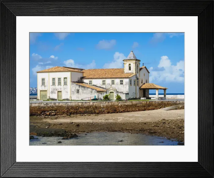 Framed Print : Nossa Senhora de Monte Serrat Church and Monastery, Salvador, State of Bahia, Brazil Framed Print : Nossa Senhora de Monte Serrat Church and Monastery, Salvador, State of Bahia, Brazil