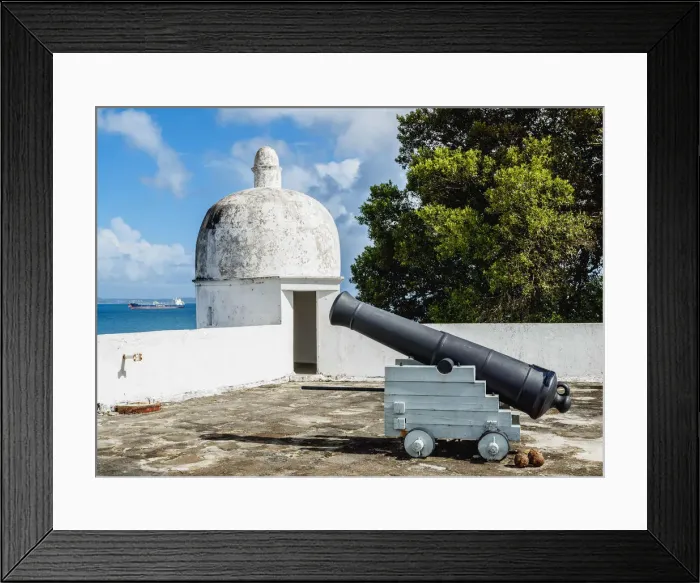 Framed Print : Nossa Senhora de Monte Serrat Fort, Salvador, State of Bahia, Brazil Framed Print : Nossa Senhora de Monte Serrat Fort, Salvador, State of Bahia, Brazil